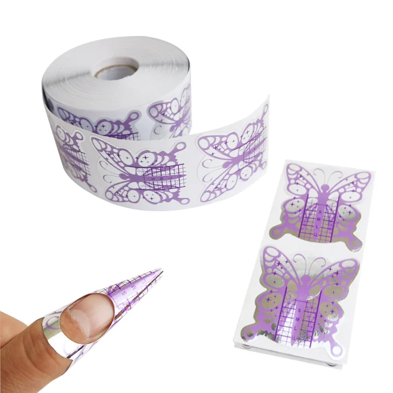 100pcs/lot Butterfly nail forms Nail Tools Nail Sculpting Extension Forms Sticker Nail Forms UV Gel Acrylic French
100pcs/lot Butterfly nail forms Nail Tools Nail Sculpting Extension Forms Sticker Nail Forms UV Gel Acrylic French