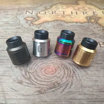 Goon 528 25 RDA Electronic Cigarettes 810 Drip Tip 25MM Rebuildable Mech Vape Tank Atomizer for 510 Battery Mod Vaporizer Kit
Goon 528 25 RDA Electronic Cigarettes 810 Drip Tip 25MM Rebuildable Mech Vape Tank Atomizer for 510 Battery Mod Vaporizer Kit