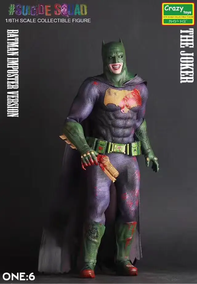 Crazy Toys Suicide Squad The Joker Batman Imposter Verson Rogues Gallery 1/6th Scale Collectible Figure Model Toy Gift
Crazy Toys Suicide Squad The Joker Batman Imposter Verson Rogues Gallery 1/6th Scale Collectible Figure Model Toy Gift