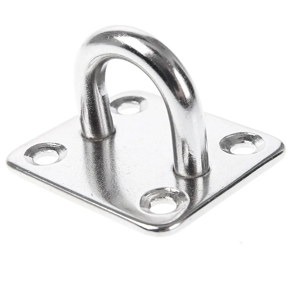 4 Holes With Ring Stainless Steel Marine Boat Deck Hardware Eye Plate Rope Fixing Rectangle Yacht Accessories
4 Holes With Ring Stainless Steel Marine Boat Deck Hardware Eye Plate Rope Fixing Rectangle Yacht Accessories