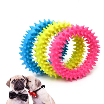 Puppy Pets Dogs Rubber Toys for Small Dogs Chew Ring Play Toy Pet Supplies Dogs Resistance To Bite Teeth Pet Training Products
Puppy Pets Dogs Rubber Toys for Small Dogs Chew Ring Play Toy Pet Supplies Dogs Resistance To Bite Teeth Pet Training Products
