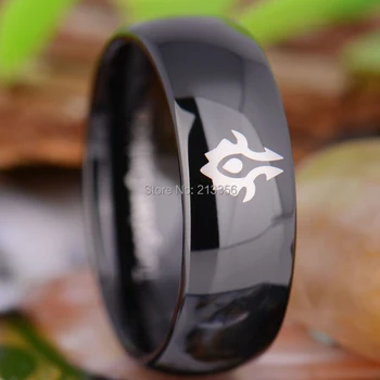 Free Shipping!USA Hot Sales E&C TUNGSTEN LUXURY JEWELRY 8MM COMFORT FIT WORLD OF WARCRAFT HORDE BLACK DOME TUNGSTEN WEDDING RING
Free Shipping!USA Hot Sales E&C TUNGSTEN LUXURY JEWELRY 8MM COMFORT FIT WORLD OF WARCRAFT HORDE BLACK DOME TUNGSTEN WEDDING RING