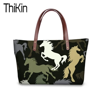 THIKIN Shoulder Bags for Women Handbag Crazy Horses Pattern Famous Brands Handbags Beach Tote Bags Women 2018 Leather Purse Hobo
THIKIN Shoulder Bags for Women Handbag Crazy Horses Pattern Famous Brands Handbags Beach Tote Bags Women 2018 Leather Purse Hobo