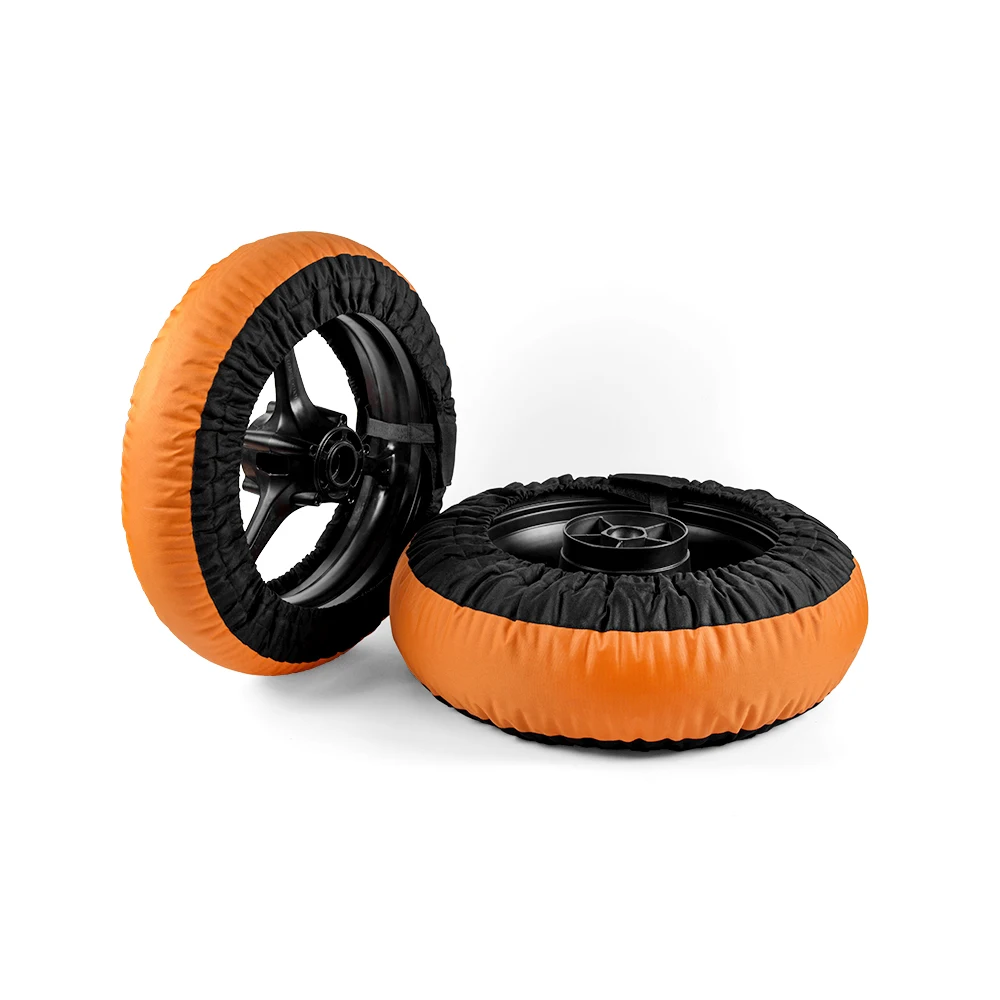 Racing Universal Motorcycle Tyre Warmer Tire Warmer New color 120 Front 200 Rear heat 120/200 120/190 Orange and black
Racing Universal Motorcycle Tyre Warmer Tire Warmer New color 120 Front 200 Rear heat 120/200 120/190 Orange and black