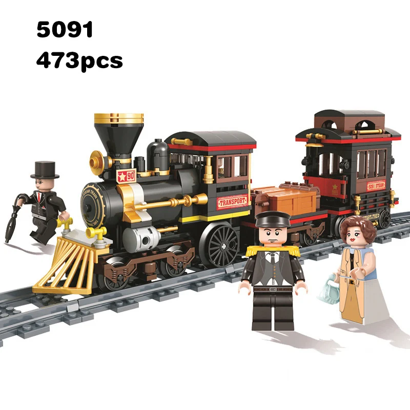 Heavy-haul Cargo Passenger Steam Train Model Building Blocks Kits For Kids Boy Toy Gift Compatible Legorreta City Bricks
Heavy-haul Cargo Passenger Steam Train Model Building Blocks Kits For Kids Boy Toy Gift Compatible Legorreta City Bricks