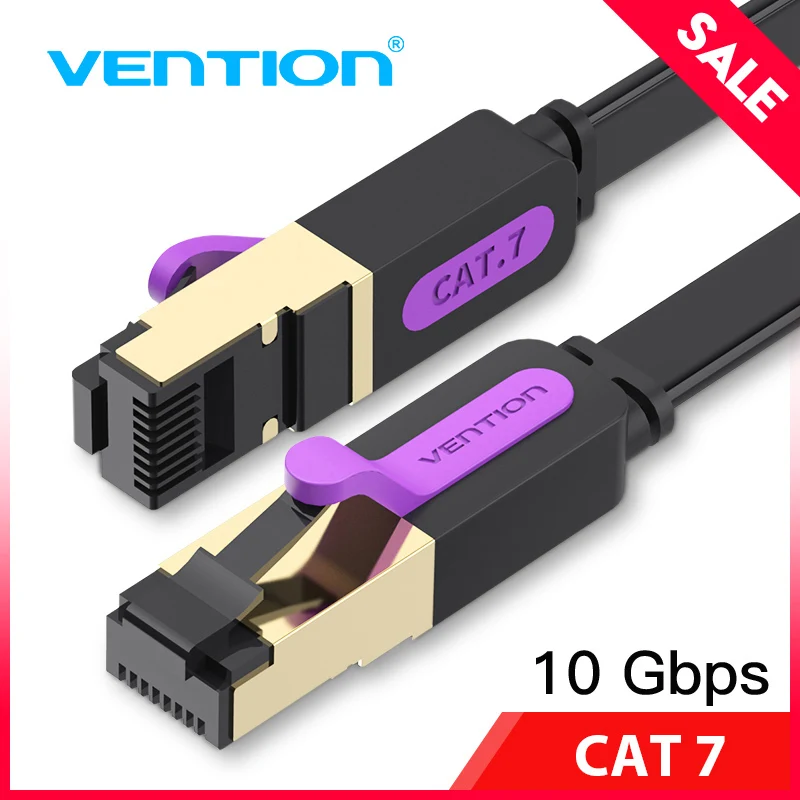 

Vention Ethernet Cable RJ45 Cat7 Lan Cable STP Network Cable 1M 2M 3m 5m 8m 10m 15M patch cord Cable for PC Router Laptop Cat 7