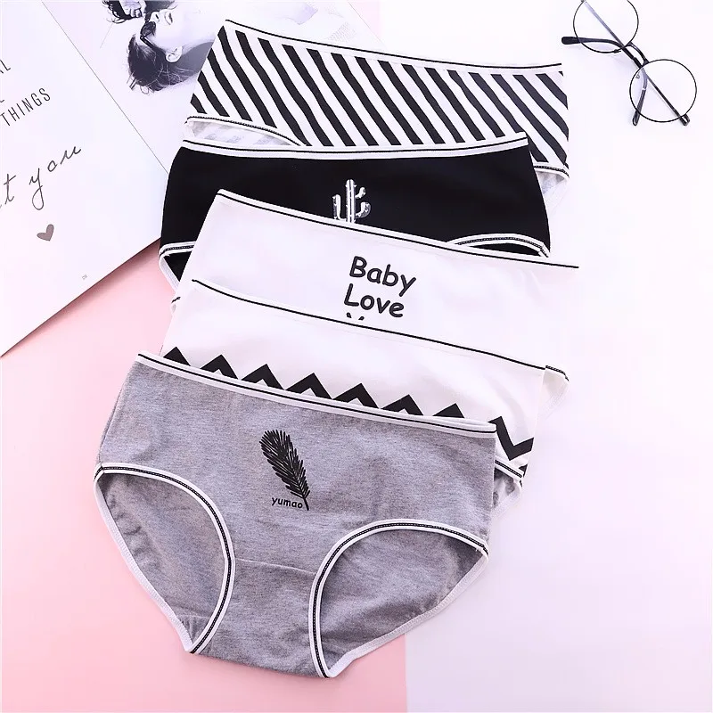 Women Lovely Panties Simple Mid Rise Cotton Panties Women Seamless Printing Lingerie Breathable Underwear Women Briefs
Women Lovely Panties Simple Mid Rise Cotton Panties Women Seamless Printing Lingerie Breathable Underwear Women Briefs