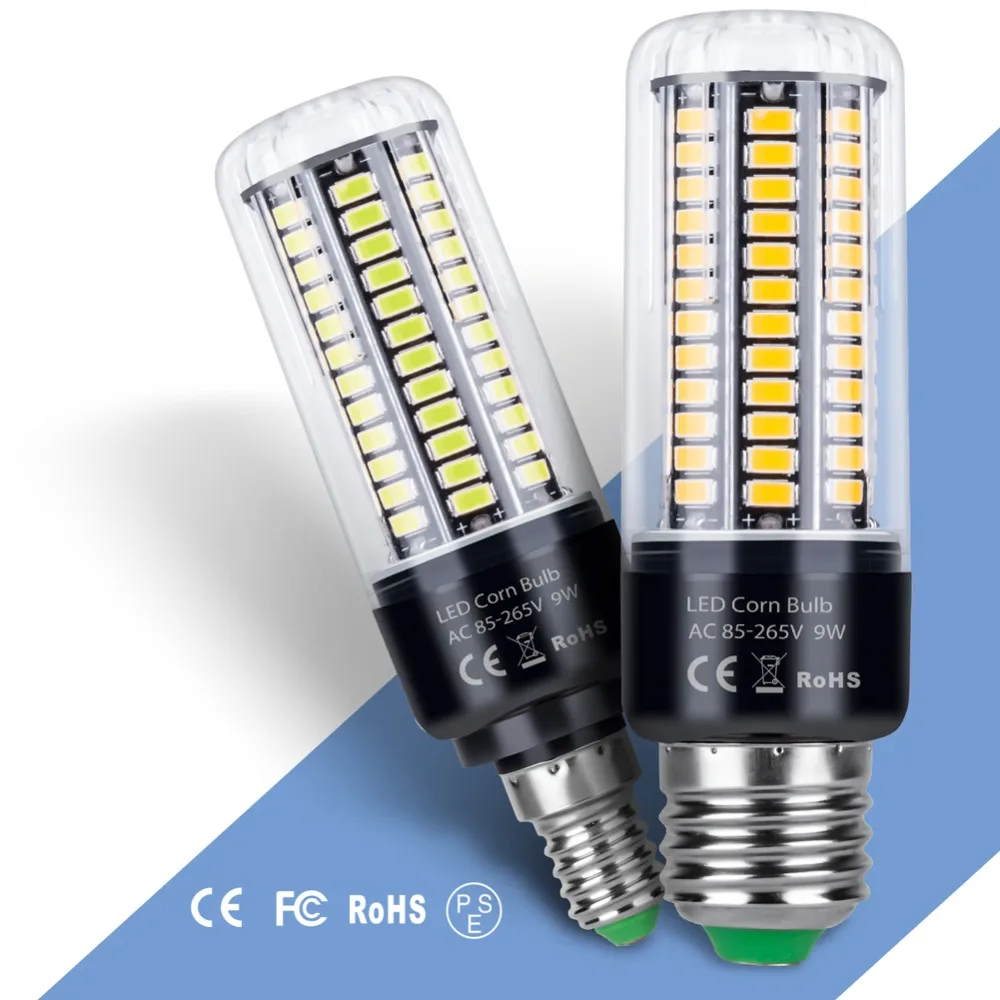 E27 LED Bulb Corn Lamp E14 220V Lampada Led 3.5W 5W 7W 9W 12W 15W 20W Aluminum Led Energy saving Light Bulb 110V No Flicker Lamp
E27 LED Bulb Corn Lamp E14 220V Lampada Led 3.5W 5W 7W 9W 12W 15W 20W Aluminum Led Energy saving Light Bulb 110V No Flicker Lamp