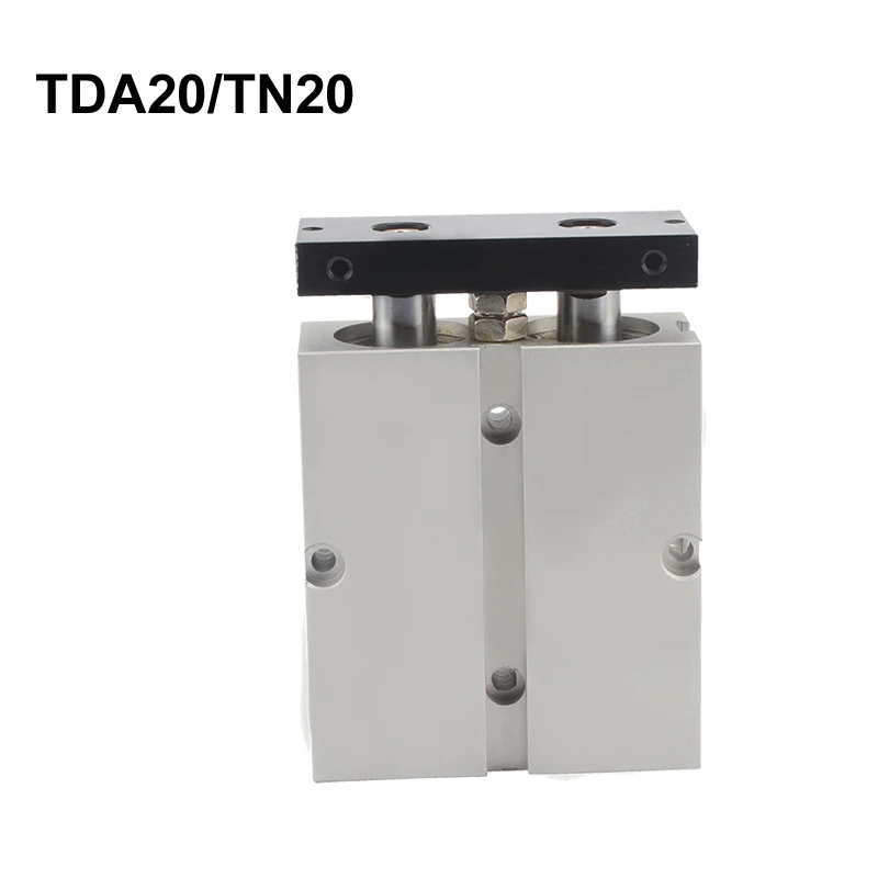 TN20 TDA Двойное действие пневматический цилиндр отверстия 20 мм двойной стержень