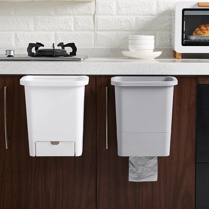 Kitchen Garbage Box Cabinet Door Hanging Storage Trash Can Rubbish Container Wall Hanging Trash Bin Garbage Storage Bucket
Kitchen Garbage Box Cabinet Door Hanging Storage Trash Can Rubbish Container Wall Hanging Trash Bin Garbage Storage Bucket