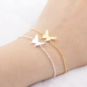 Dainty Butterfly Best Friend Charm Bracelets Bff jewelry Women Stainless Steel Bridesmaid Bracelet Sister Mom Gifts Pulseras
Dainty Butterfly Best Friend Charm Bracelets Bff jewelry Women Stainless Steel Bridesmaid Bracelet Sister Mom Gifts Pulseras