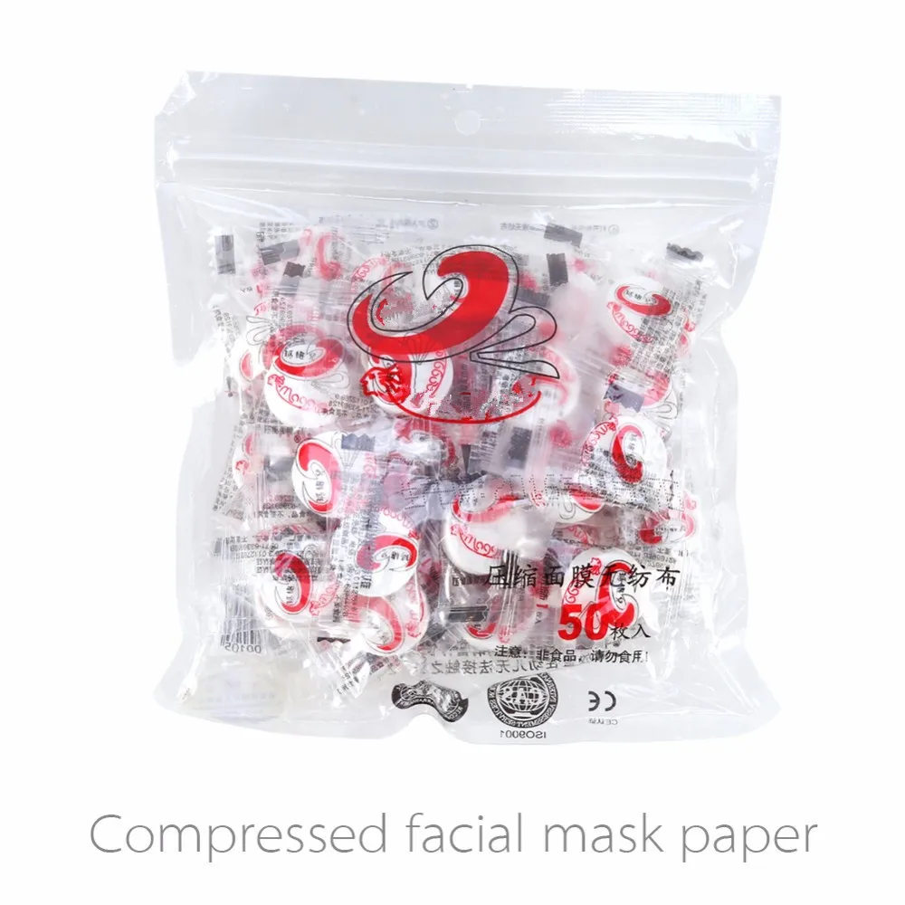 50PCs/pack Skin Face Care DIY Facial Paper Compress Masque Mask Nonwoven Coin Compressed Facial Mask Homemade Mask Paper Tablet
50PCs/pack Skin Face Care DIY Facial Paper Compress Masque Mask Nonwoven Coin Compressed Facial Mask Homemade Mask Paper Tablet