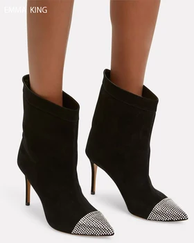 Autumn Botines Mujer 2018 Woman Gladiator Ankle Boots Crystal Pointed Toe High Heels Shoes Sexy Black Stilettos Zapatillas Mujer
Autumn Botines Mujer 2018 Woman Gladiator Ankle Boots Crystal Pointed Toe High Heels Shoes Sexy Black Stilettos Zapatillas Mujer