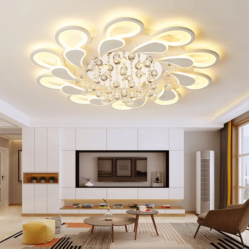 K9 Crystal LED Chandelier Dimmable Luxury home lighting Ceiling lamp Living Room Bedroom lamp Modern Decoration indoor Lights
K9 Crystal LED Chandelier Dimmable Luxury home lighting Ceiling lamp Living Room Bedroom lamp Modern Decoration indoor Lights