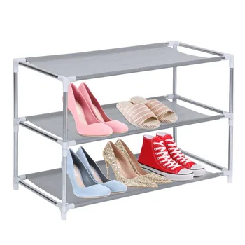Metal Shoes Rack 3/4/5/6/7/10 Layer Shoes Stand Removable Dust-Shelves Storage Organizer Fabric Shelf Holder Stackable Closet 
Metal Shoes Rack 3/4/5/6/7/10 Layer Shoes Stand Removable Dust-Shelves Storage Organizer Fabric Shelf Holder Stackable Closet