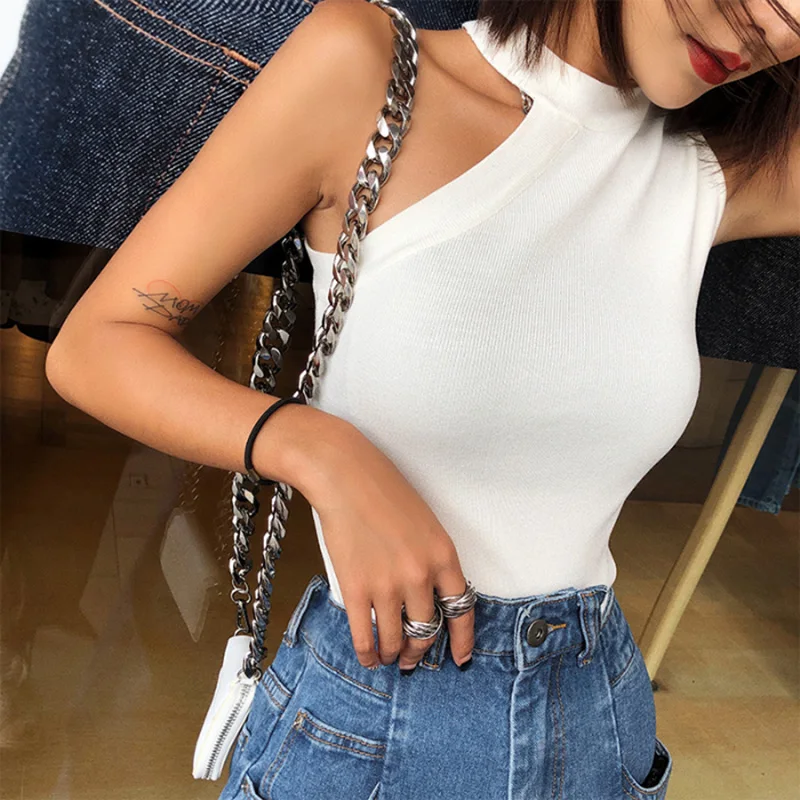 2019 Spring And Summer Slim Hanging Neck Sleeveless Sexy Strapless Bottoming Knit Vest Women's Shirt Tank Tops New
2019 Spring And Summer Slim Hanging Neck Sleeveless Sexy Strapless Bottoming Knit Vest Women's Shirt Tank Tops New