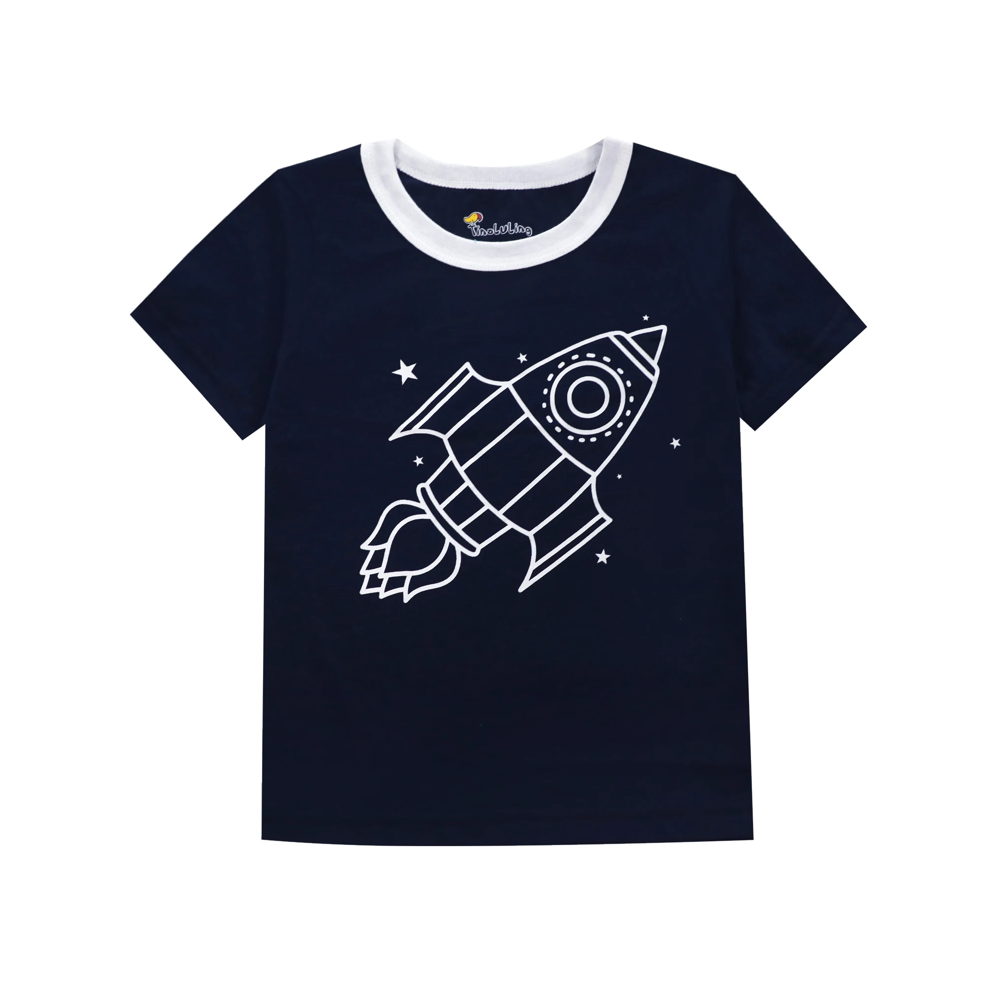 Boys Space Rocket Printing T Shirts Children Cotton T-shirts Ronaldo Summer Tops Kids Clothes
Boys Space Rocket Printing T Shirts Children Cotton T-shirts Ronaldo Summer Tops Kids Clothes