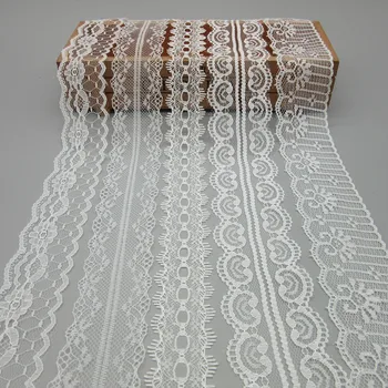 Beautiful 10 Yards White Lace Ribbon Wide Embroidered Ribbon lace trimmings for sewing accessories Wedding Clothing Lace Fabric
Beautiful 10 Yards White Lace Ribbon Wide Embroidered Ribbon lace trimmings for sewing accessories Wedding Clothing Lace Fabric