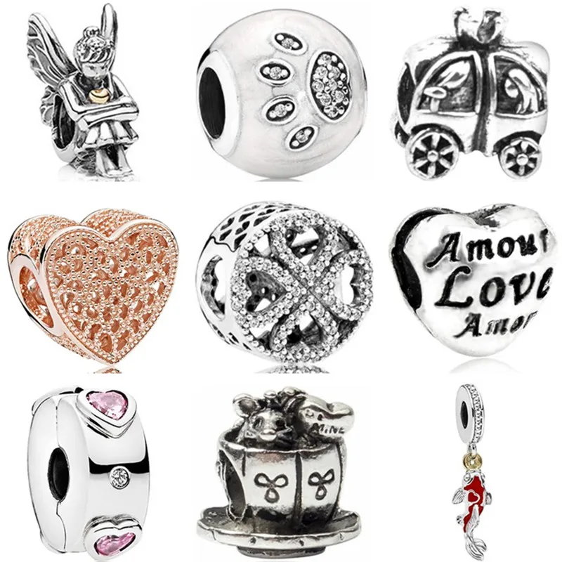 High Quality Crystal Hollow Sock Cup Cake Cross Angle Car Heart Beads Fit Original Pandora Charms for Women DIY Jewelry
High Quality Crystal Hollow Sock Cup Cake Cross Angle Car Heart Beads Fit Original Pandora Charms for Women DIY Jewelry
