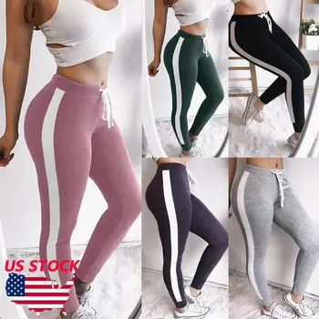 Women High Waist Pants Fitness Slim Capris Casual Stretch Sportwear Pants Long Trousers New Fashion Streetwear
Women High Waist Pants Fitness Slim Capris Casual Stretch Sportwear Pants Long Trousers New Fashion Streetwear