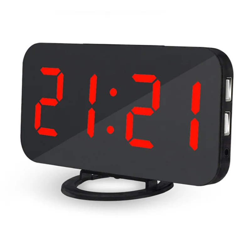 Multifunction Snooze Display Time Night Led Table Desktop New Upgrate Digital Alarm Clock LED Mirror Clock Reloj Despertador
Multifunction Snooze Display Time Night Led Table Desktop New Upgrate Digital Alarm Clock LED Mirror Clock Reloj Despertador