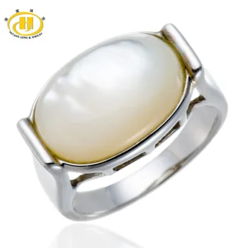 Hutang Pearl Jewelry Cabochon Cut Mother of Pearl Solid 925 Sterling Silver Ring for Women's Fine Fashion Jewelry For Gift
Hutang Pearl Jewelry Cabochon Cut Mother of Pearl Solid 925 Sterling Silver Ring for Women's Fine Fashion Jewelry For Gift