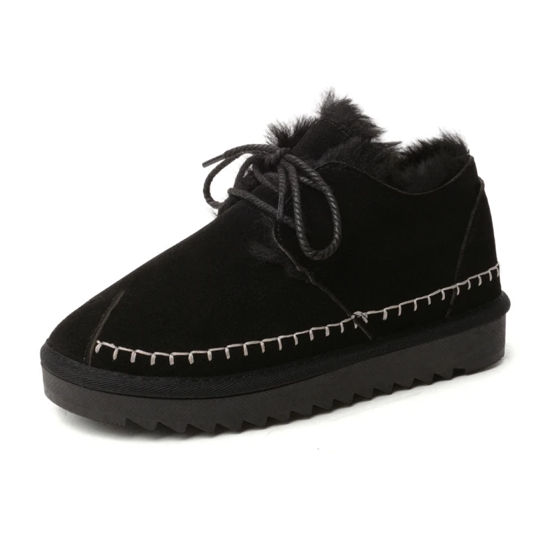 2018 Snow Boots Classic Heels Suede Women Winter Boots Warm Fur Plush Insole Ankle Boots Women Shoes Hot Lace-up Shoes Woman
2018 Snow Boots Classic Heels Suede Women Winter Boots Warm Fur Plush Insole Ankle Boots Women Shoes Hot Lace-up Shoes Woman