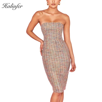 Halinfer 2018 New summer women dress sexy bodycon strapless bandage dress chic celebrity party pink dresses vestidos wholesale
Halinfer 2018 New summer women dress sexy bodycon strapless bandage dress chic celebrity party pink dresses vestidos wholesale