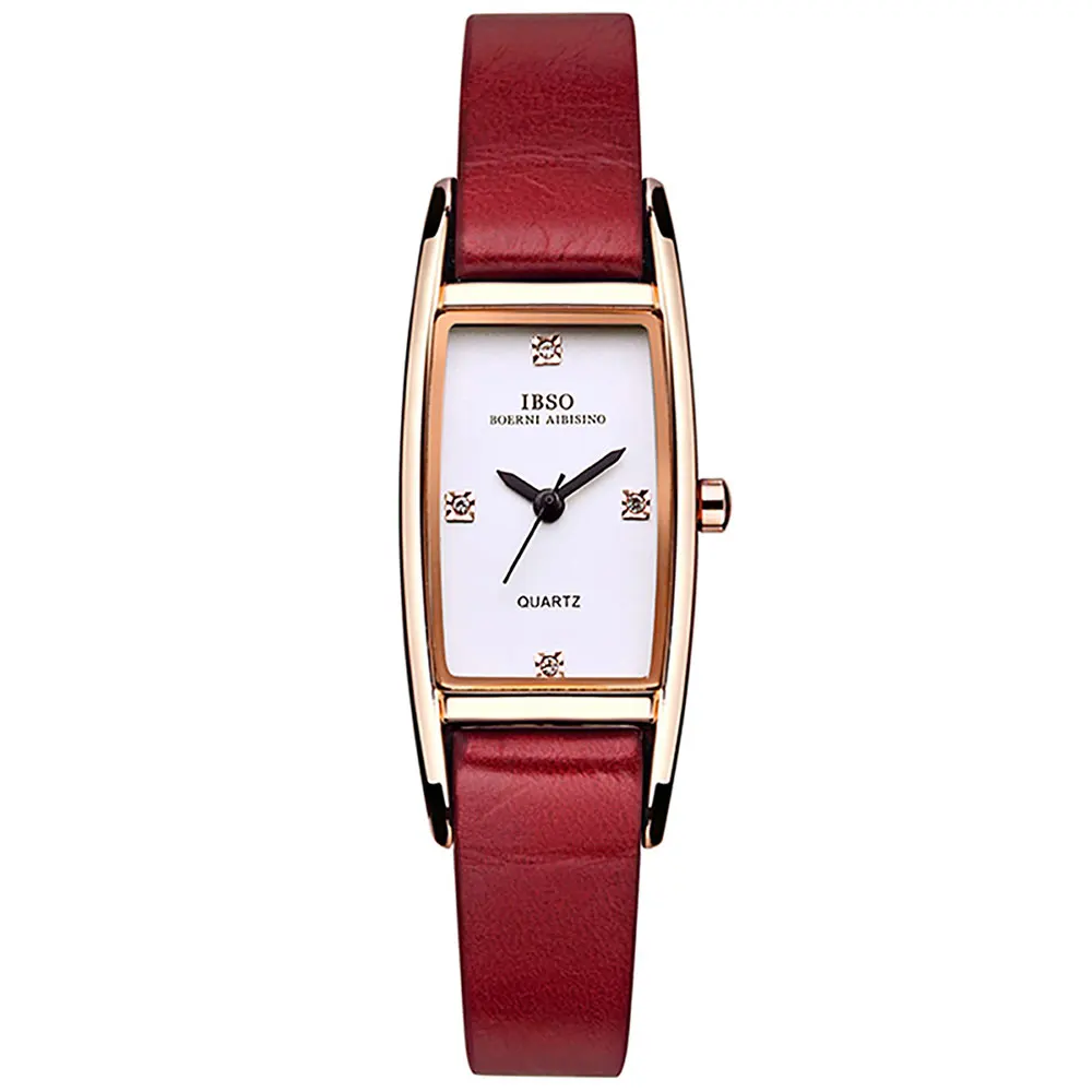 2019 NEW IBSO Elegant Fashion Watches for Ladies Gifts Party Luxury Womens Watches Genuine Leather Strap Waterproof Montre 3921L 
2019 NEW IBSO Elegant Fashion Watches for Ladies Gifts Party Luxury Womens Watches Genuine Leather Strap Waterproof Montre 3921L