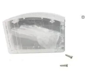 H Clear Housing Case Cartridge Card Shell Cover For N64 with 2pcs 3.8mm security screws
H Clear Housing Case Cartridge Card Shell Cover For N64 with 2pcs 3.8mm security screws