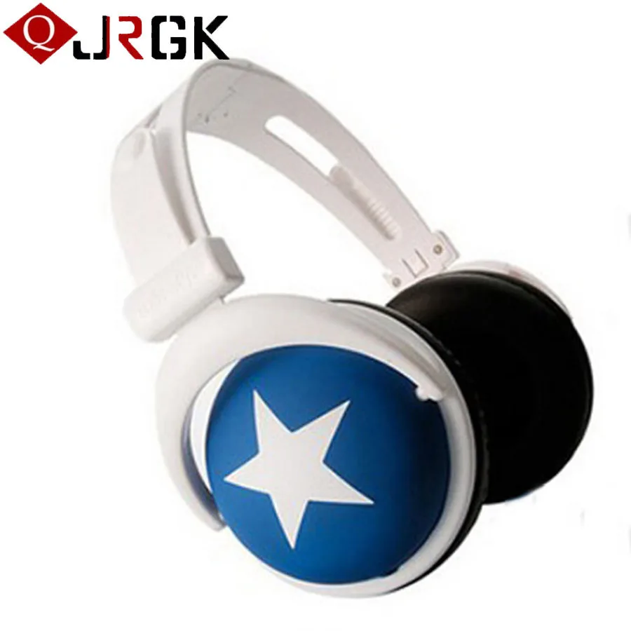 JRGK Big Star Headphone Pattern 3.5mm Wired Sports Headphones For PC Mobile Phone MP3 Headphone Mega Bass Headset
JRGK Big Star Headphone Pattern 3.5mm Wired Sports Headphones For PC Mobile Phone MP3 Headphone Mega Bass Headset