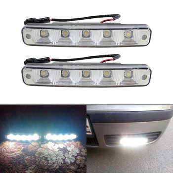 Free shipping new 2PCS Super White 5 LED Universal Car Light drl car lamp high power Daytime Running Lights car LED lighting DRL
Free shipping new 2PCS Super White 5 LED Universal Car Light drl car lamp high power Daytime Running Lights car LED lighting DRL