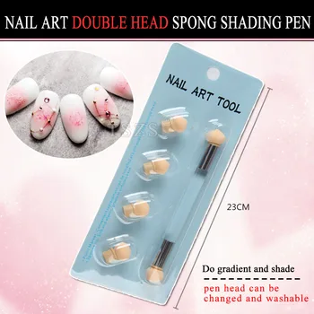 1pcs/lot Double Spong Head Nail Gradient Shading Pen Nail Powder Sponge Brush Pen
1pcs/lot Double Spong Head Nail Gradient Shading Pen Nail Powder Sponge Brush Pen