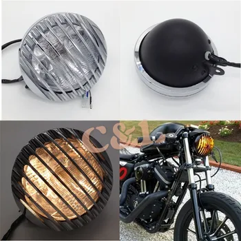 6 3/4'' Refit Round Chrome CNC Grill Cover Lights Motorcycle Halogen Headlight Fit For Harley Sportster XL883 XL1200
6 3/4'' Refit Round Chrome CNC Grill Cover Lights Motorcycle Halogen Headlight Fit For Harley Sportster XL883 XL1200