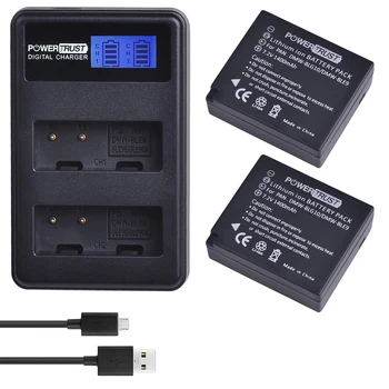 2Pcs DMW-BLG10 DMW BLG10 DMW-BLE9 BLE9 BLE9E Camera Battery+ LCD USB Dual Charger for Panasonic Lumix DMC GF6 GX7 GF3 GF5 GX80
2Pcs DMW-BLG10 DMW BLG10 DMW-BLE9 BLE9 BLE9E Camera Battery+ LCD USB Dual Charger for Panasonic Lumix DMC GF6 GX7 GF3 GF5 GX80