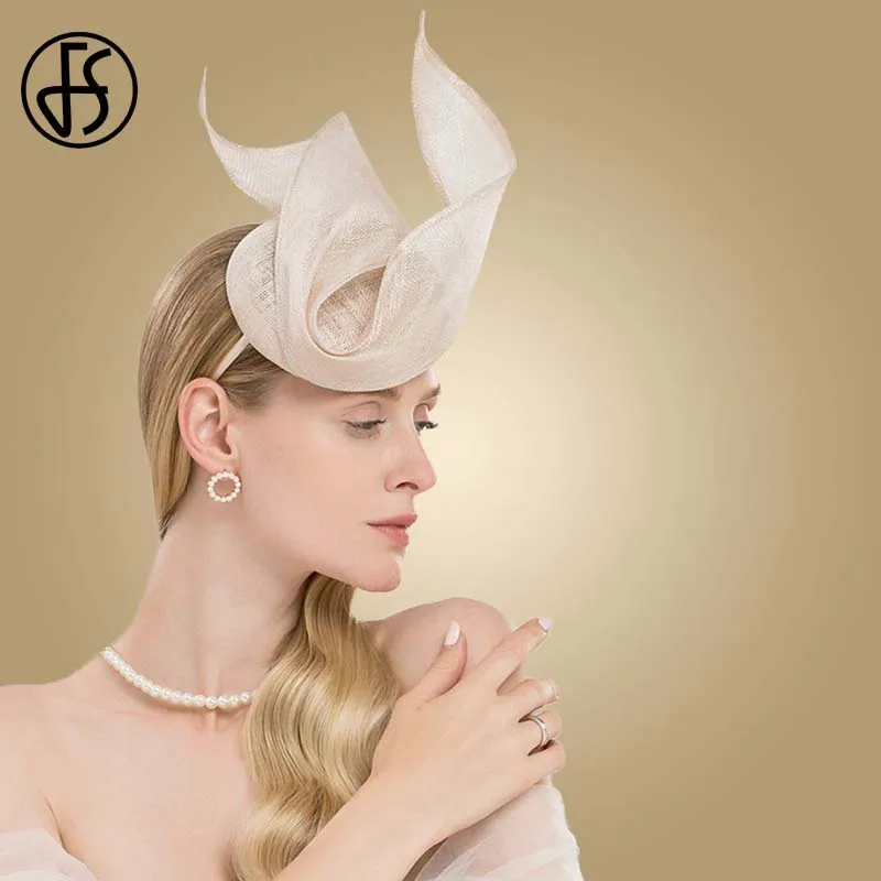 FS Fascinator Pink Ladies Hat For Wedding Women Elegant Kentucky Derby Hats Black Sinamay Church Linen Fedoras Chapeau Femme
FS Fascinator Pink Ladies Hat For Wedding Women Elegant Kentucky Derby Hats Black Sinamay Church Linen Fedoras Chapeau Femme