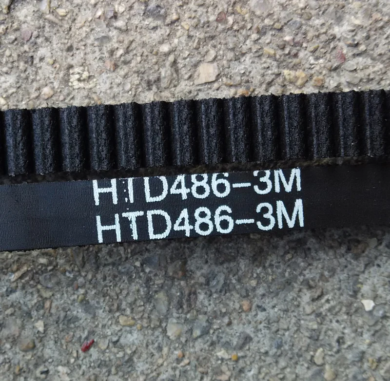 5 pieces/pack 486-HTD3M Timing belt length 486mm width 8 10 15mm pitch 3mm Neoprene Rubber HTD 3M STD S3M fit pulley CNC machine
5 pieces/pack 486-HTD3M Timing belt length 486mm width 8 10 15mm pitch 3mm Neoprene Rubber HTD 3M STD S3M fit pulley CNC machine