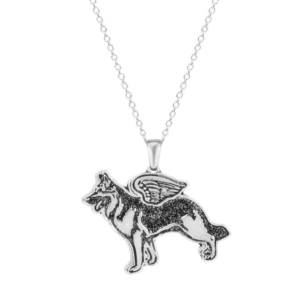 QIAMNI Pet Lovers Handmade German Shepherd Angel Puppy Animal Unique Necklaces & Pendants Gift for Women and Girls
QIAMNI Pet Lovers Handmade German Shepherd Angel Puppy Animal Unique Necklaces & Pendants Gift for Women and Girls