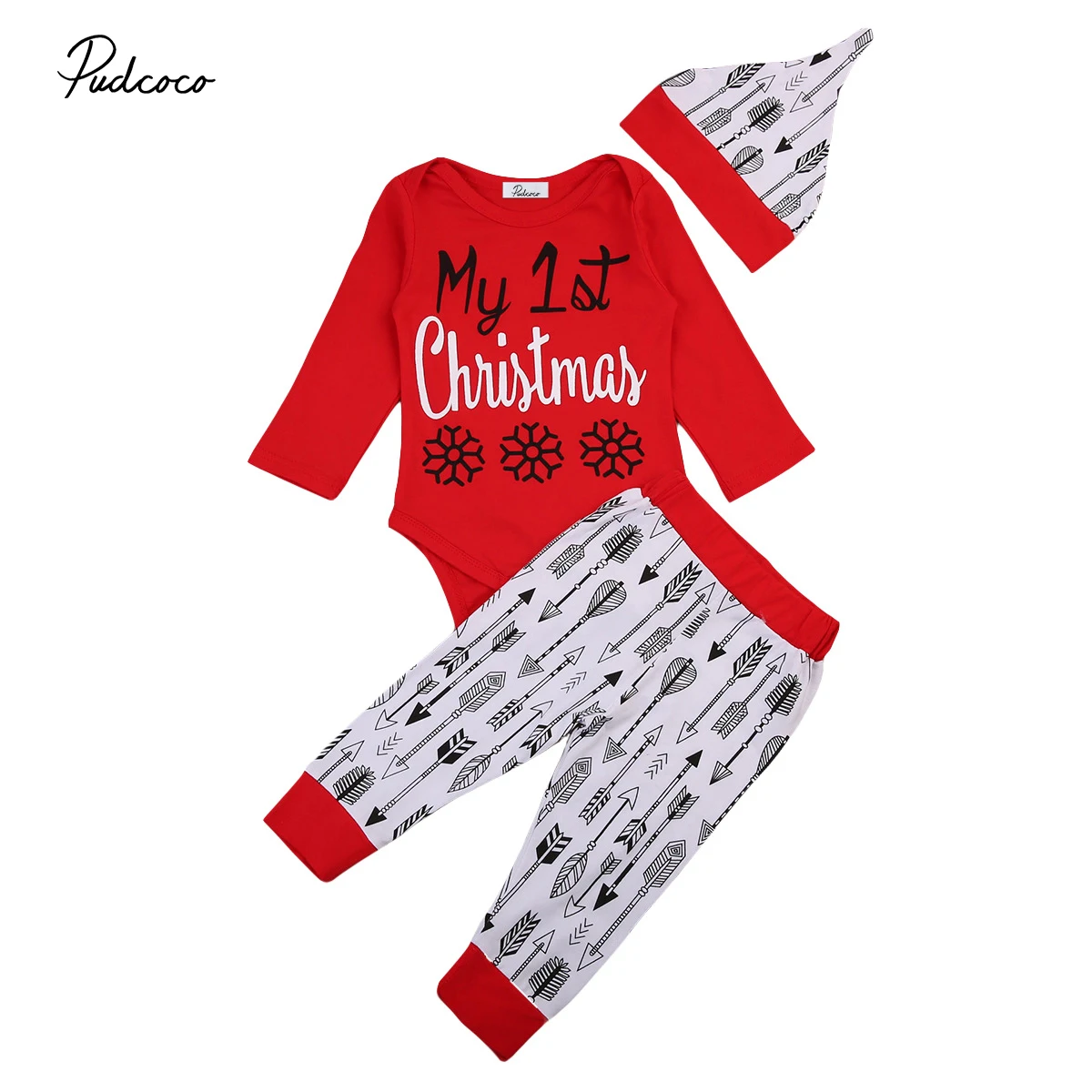Christmas 3PCS baby clothes Set Newborn Baby Girl Boy red letter Romper arrow Pants Outfits autumn Clothes first baby xmas gift
Christmas 3PCS baby clothes Set Newborn Baby Girl Boy red letter Romper arrow Pants Outfits autumn Clothes first baby xmas gift