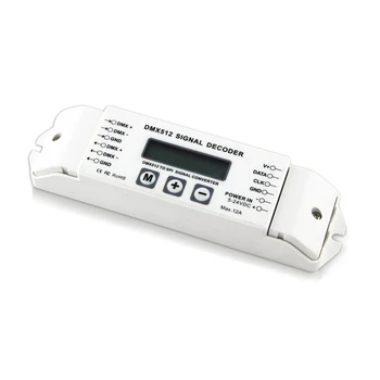 DMX to SPI Signal Decoder Convertor DMX512 Controller For LPD6803 8806 WS2811/ 2801 WS2812B 9813 Led Pixel Light BC-820 DC5V-24V
DMX to SPI Signal Decoder Convertor DMX512 Controller For LPD6803 8806 WS2811/ 2801 WS2812B 9813 Led Pixel Light BC-820 DC5V-24V