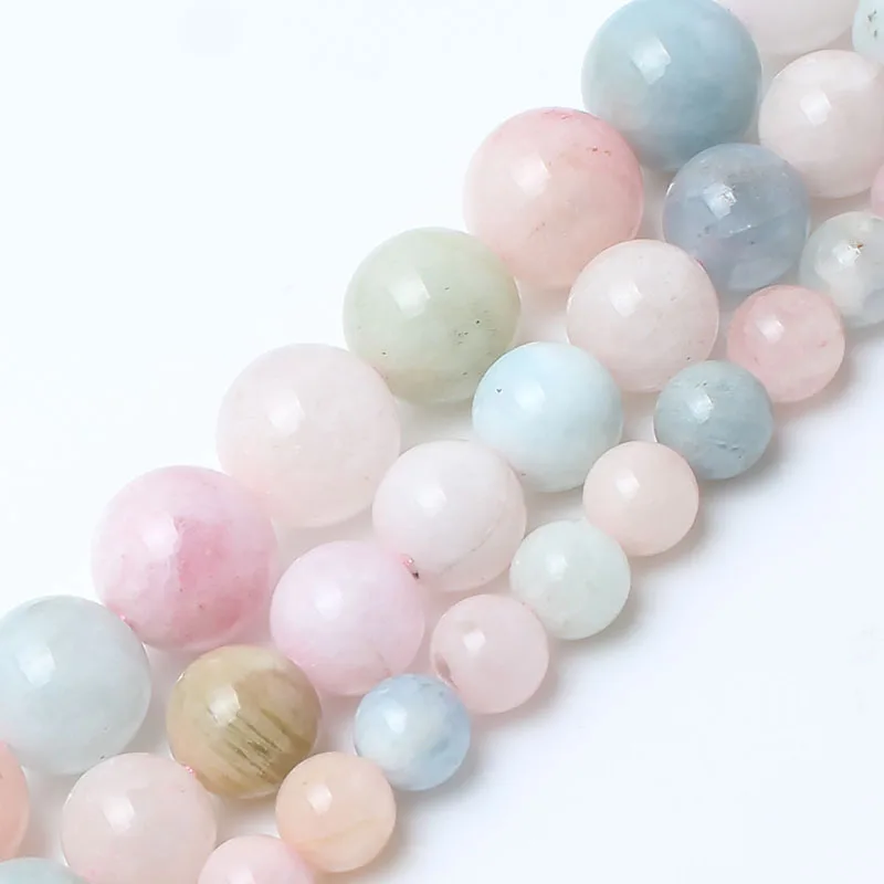 Natural morganite Stone Round Loose Beads For Jewelry Making 15inches/strand 6/8/10mm Beads Making Bracelet Diy Jewelry
Natural morganite Stone Round Loose Beads For Jewelry Making 15inches/strand 6/8/10mm Beads Making Bracelet Diy Jewelry