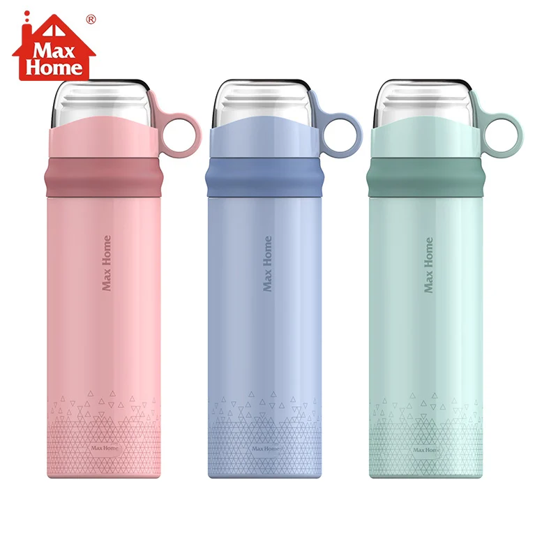 MAX HOME 470ml Vacuum flask stainless steel 304 student bounce cover thermos cup with one cleaning brush
MAX HOME 470ml Vacuum flask stainless steel 304 student bounce cover thermos cup with one cleaning brush