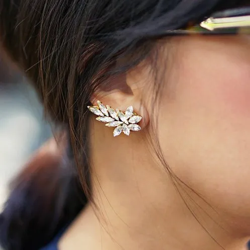 1pcs Exquisite Designed Korea Wind Shinny Crystal Ear Clip Fashion Popular Woman Earring Ear Cuff Right one
1pcs Exquisite Designed Korea Wind Shinny Crystal Ear Clip Fashion Popular Woman Earring Ear Cuff Right one