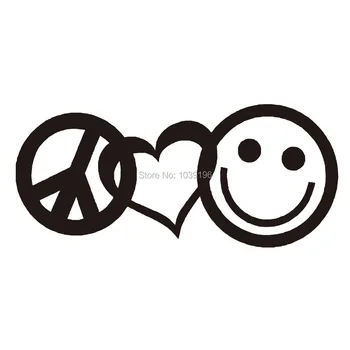 Car Styling New Fashion Style Decoration Car Accessory Peace Love Smile Creative Reflective Stickers Car Whole Body Decal
Car Styling New Fashion Style Decoration Car Accessory Peace Love Smile Creative Reflective Stickers Car Whole Body Decal