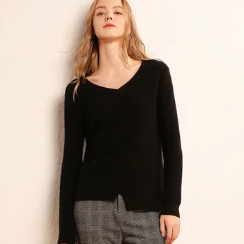 women's cashmere winter warm sweaters v-neck long sleeves short irregular hem high quality knitting pullover
women's cashmere winter warm sweaters v-neck long sleeves short irregular hem high quality knitting pullover