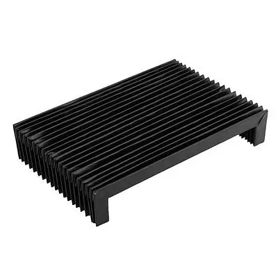 Accordion Shape Stretchy 8.9" Length Dust Protective Cover for CNC Machine