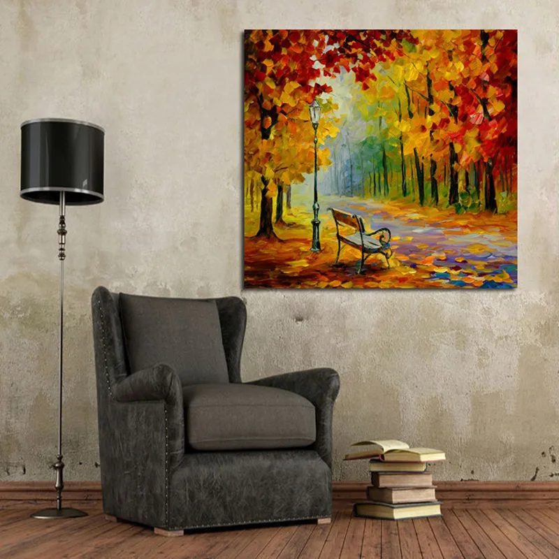 Big size Handpainted Lover Rain Street Tree Lamp Landscape Oil Painting On Canvas Wall painting Wall Pictures For Living Room
Big size Handpainted Lover Rain Street Tree Lamp Landscape Oil Painting On Canvas Wall painting Wall Pictures For Living Room