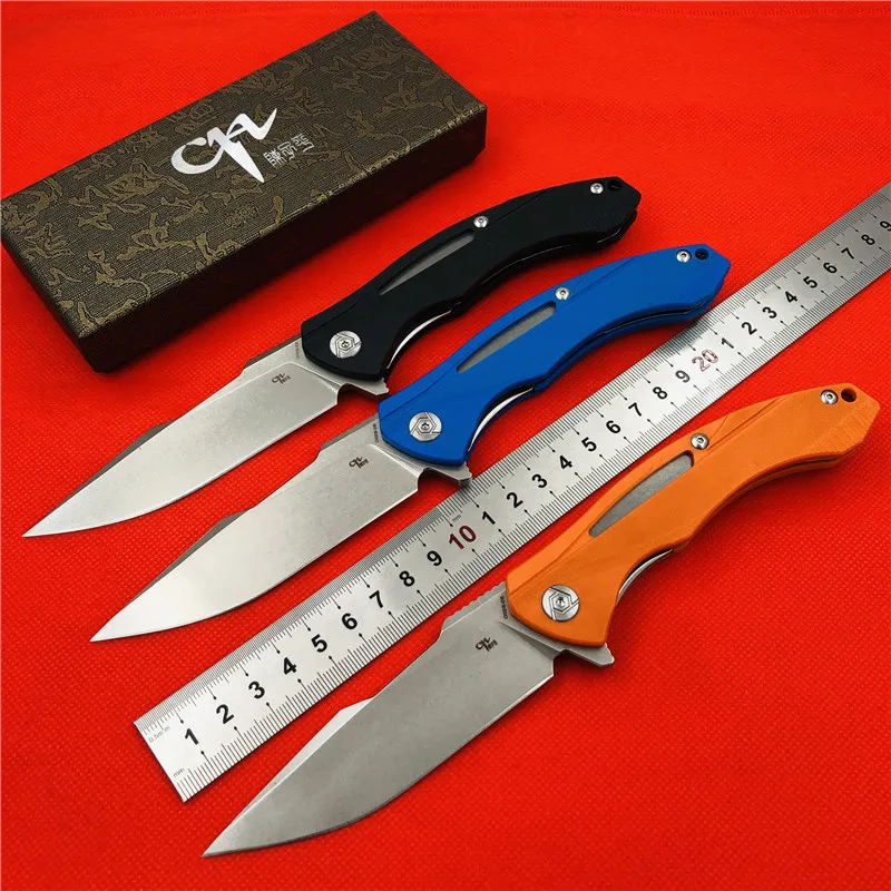CH CH3519 folding knife D2 blade G10 handle outdoor camping hunting survival pocket tactical knives flipper Portable EDC knife
CH CH3519 folding knife D2 blade G10 handle outdoor camping hunting survival pocket tactical knives flipper Portable EDC knife