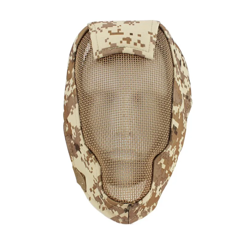 Outdoor Full Face Mask Breathable Adjustable Portable Elastic Band Low Carbon Steel Protector Fencing Sportswear Accessories
Outdoor Full Face Mask Breathable Adjustable Portable Elastic Band Low Carbon Steel Protector Fencing Sportswear Accessories