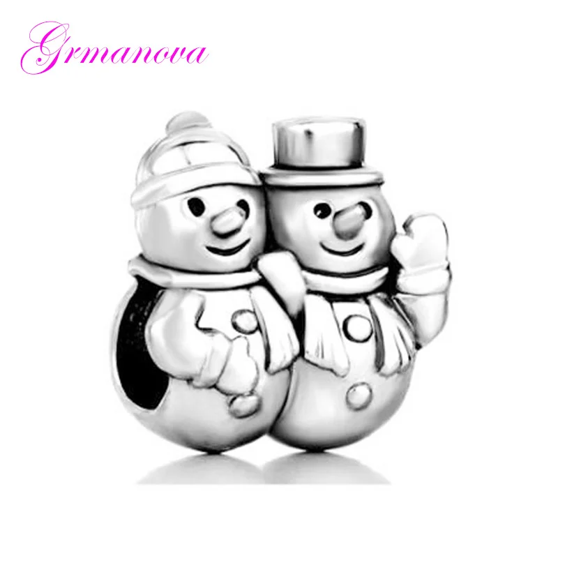 50pcs Christmas gift charm beads couple snowman handmade DIY jewelry making accessories amulet Fit Pandora Bracelet Necklace
50pcs Christmas gift charm beads couple snowman handmade DIY jewelry making accessories amulet Fit Pandora Bracelet Necklace